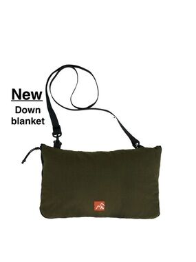New Naturehike Down Warm 2-in-1 Outdoor Blanket & Apron with tags dark green⭐️⭐️